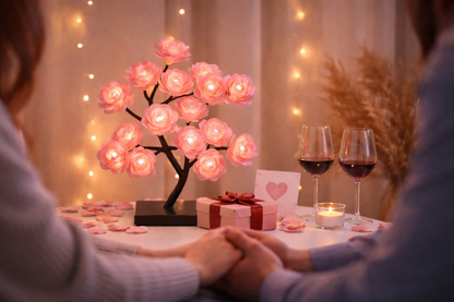 Drzewko Róż LED – romantyczna lampa stołowa na Walentynki