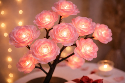 Drzewko Róż LED – romantyczna lampa stołowa na Walentynki